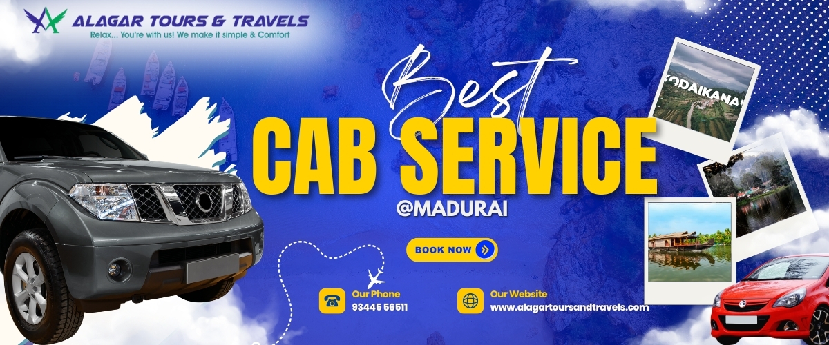 Cabs in Madurai for local and outstation travel